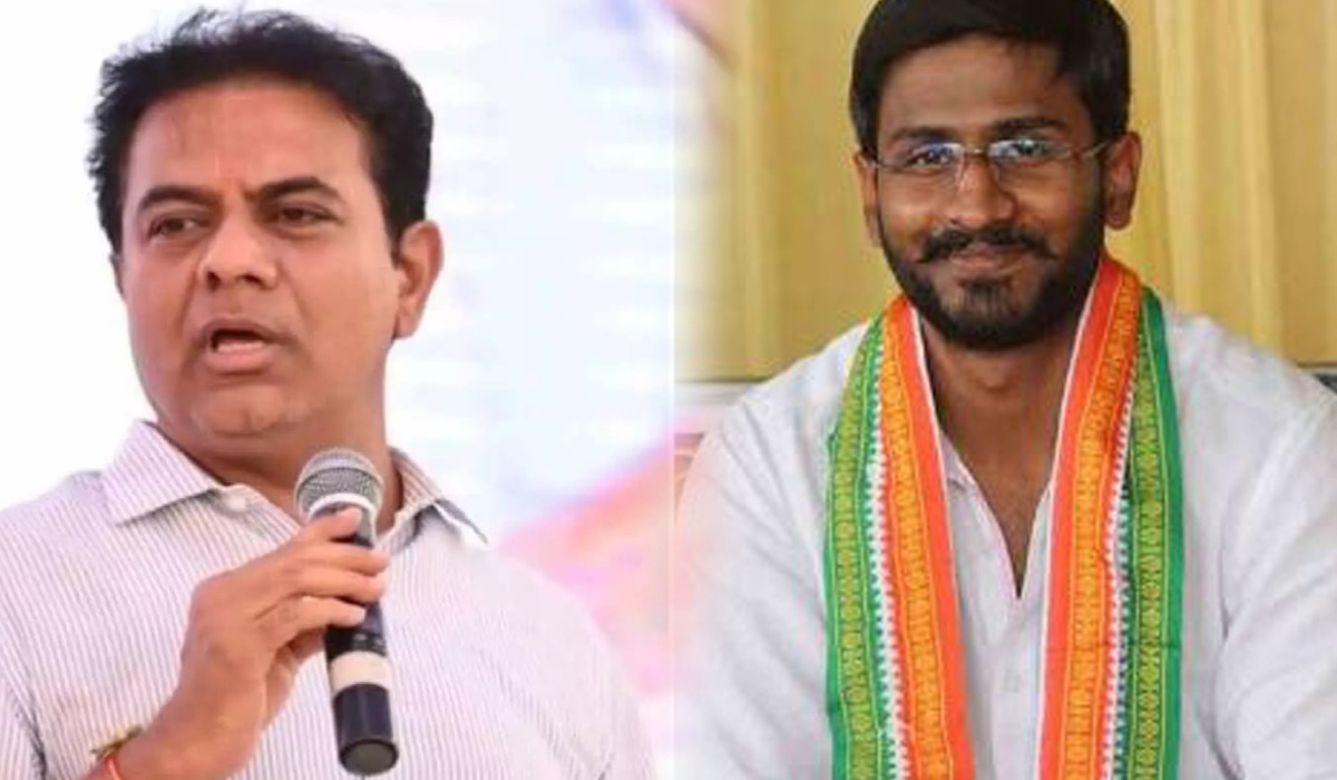 MLC Balmuri Venkat | యువతపై కేటీఆర్ కపట ప్రేమ MLC Balmuri Venkat | యువతపై కేటీఆర్ కపట ప్రేమ