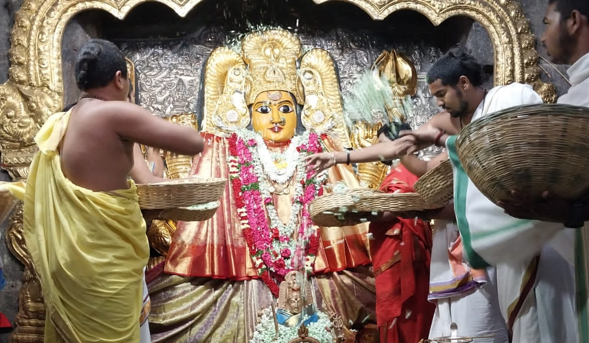 Bhadrakali Temple | వరంగల్ భద్రకాళి దేవస్థానంలో వసంత నవరాత్రులు Bhadrakali Temple | వరంగల్ భద్రకాళి దేవస్థానంలో వసంత నవరాత్రులు