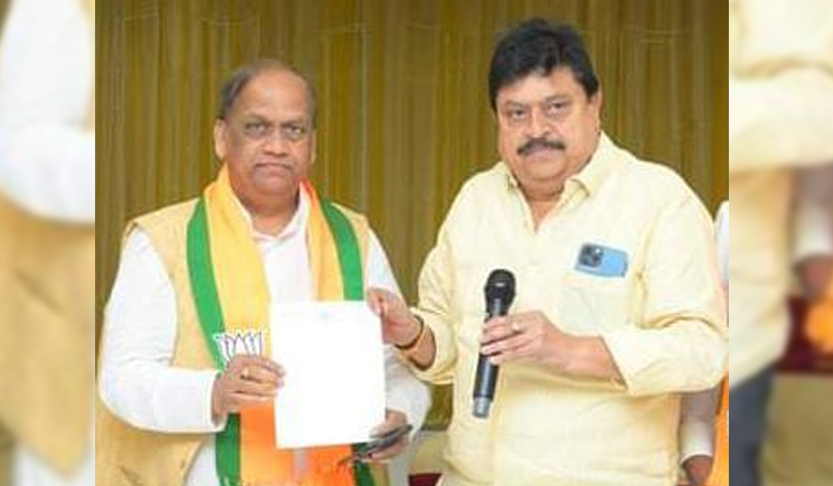 బీజేపీ మల్కాజ్గిరి పార్లమెంట్ కో-కన్వీనర్గా సుధాకర్ గాందే నియామకం బీజేపీ మల్కాజ్గిరి పార్లమెంట్ కో-కన్వీనర్గా సుధాకర్ గాందే నియామకం