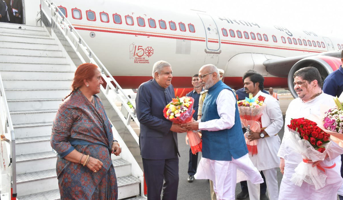 తెలంగాణకు ఉప రాష్ట్రపతి జగదీప్ థన్కర్ తెలంగాణకు ఉప రాష్ట్రపతి జగదీప్ థన్కర్