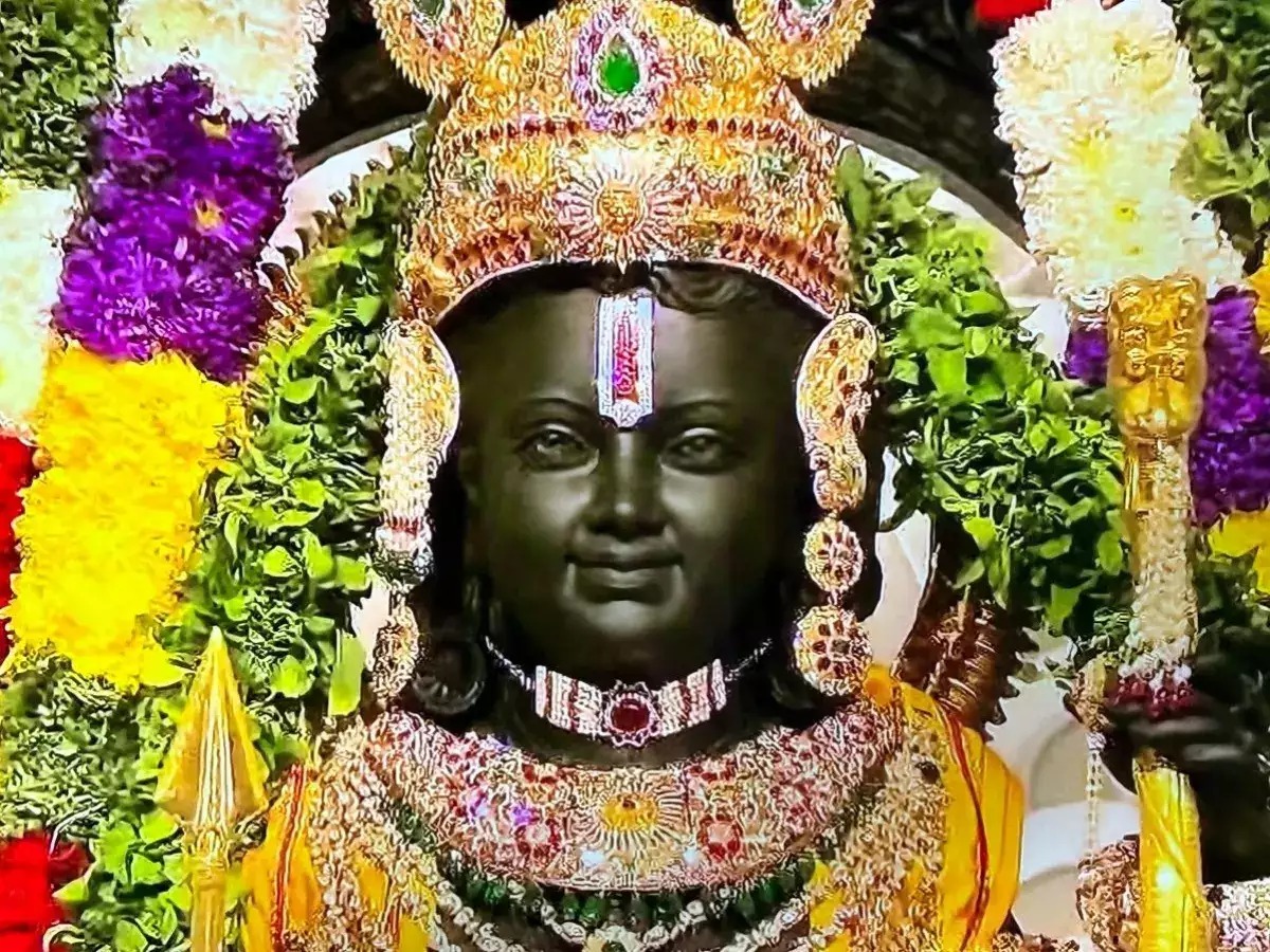 బాలరాముడికి 17న సూర్య తిలకం బాలరాముడికి 17న సూర్య తిలకం