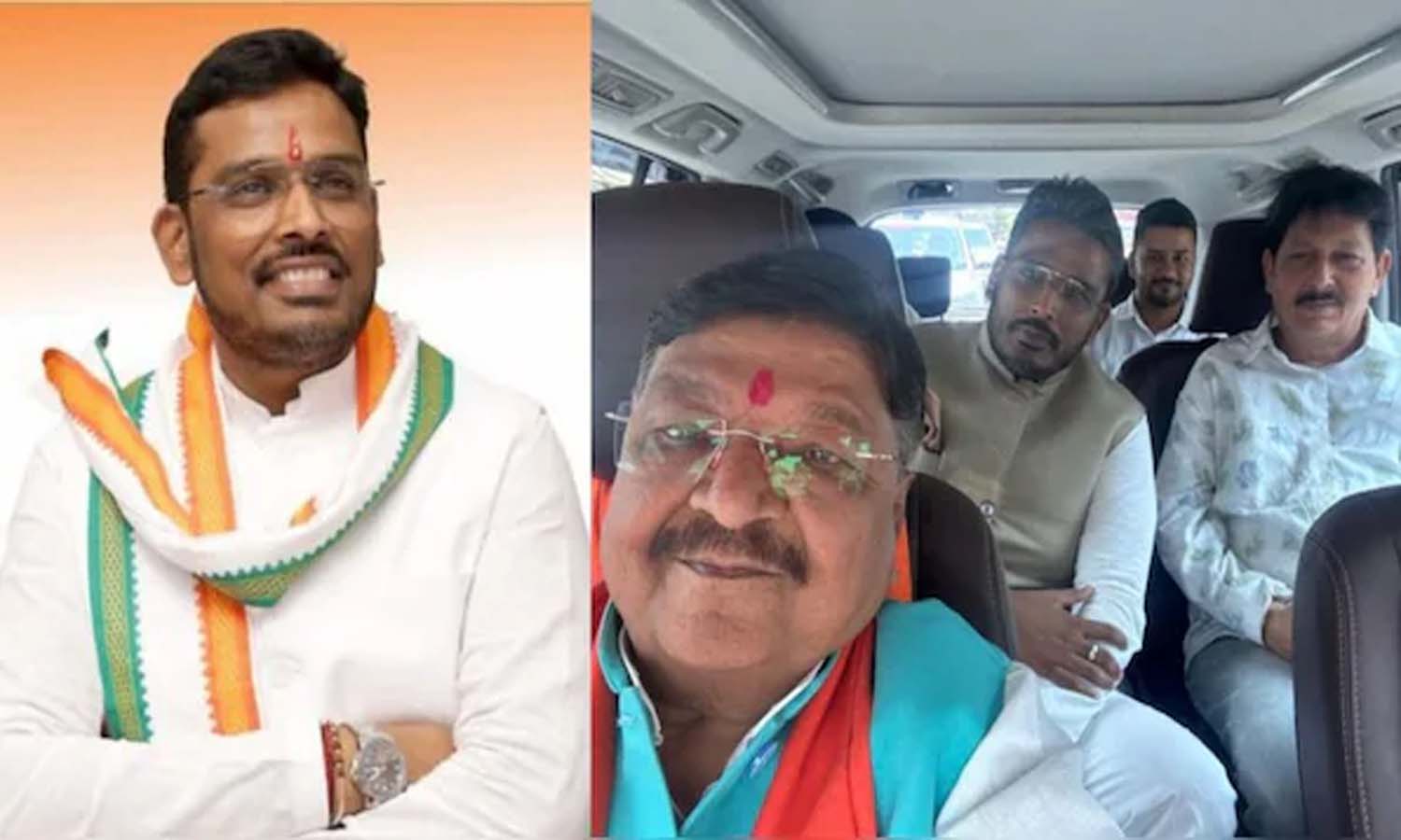 నామినేషన్ ఉపసంహరించుకుని బీజేపీ గూటికి కాంగ్రెస్ అభ్యర్థి నామినేషన్ ఉపసంహరించుకుని బీజేపీ గూటికి కాంగ్రెస్ అభ్యర్థి