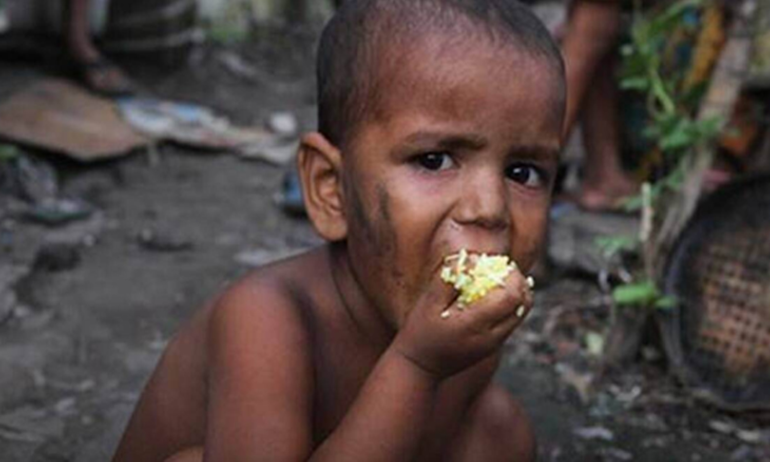 చిన్నారుల ఆకలికేకలు! చిన్నారుల ఆకలికేకలు!
