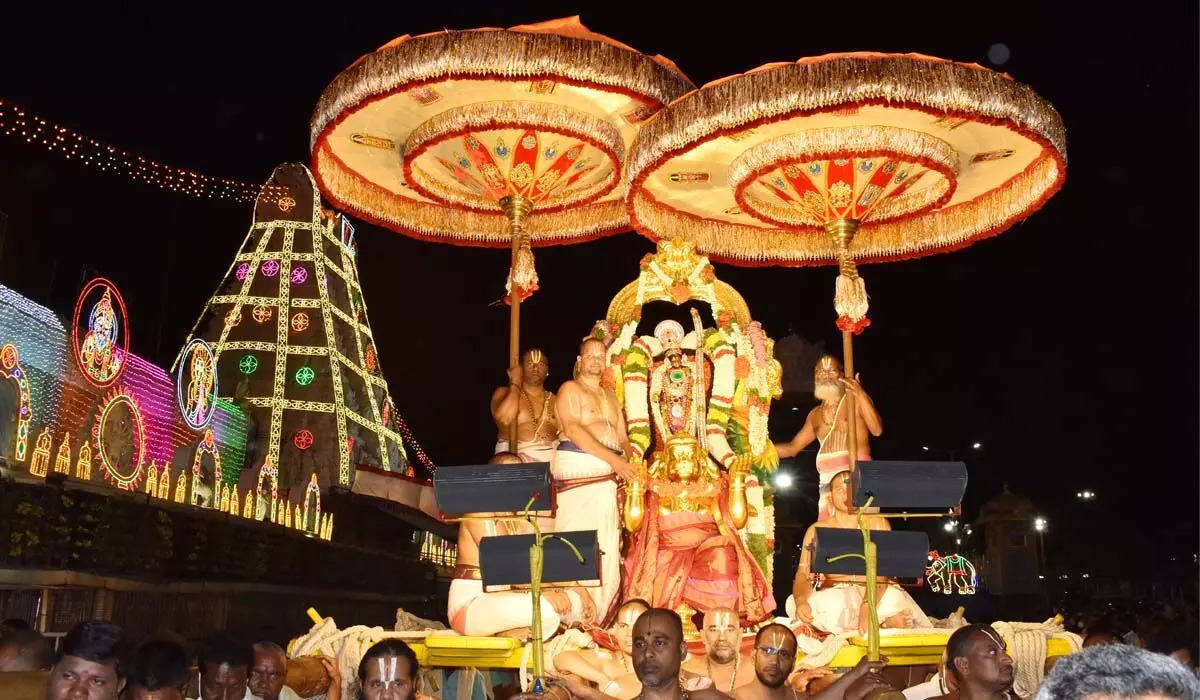 TTD | 17న శ్రీవారి ఆలయంలో శ్రీరామనవమి ఆస్థానం.. 18న పట్టాభిషేకం TTD | 17న శ్రీవారి ఆలయంలో శ్రీరామనవమి ఆస్థానం.. 18న పట్టాభిషేకం