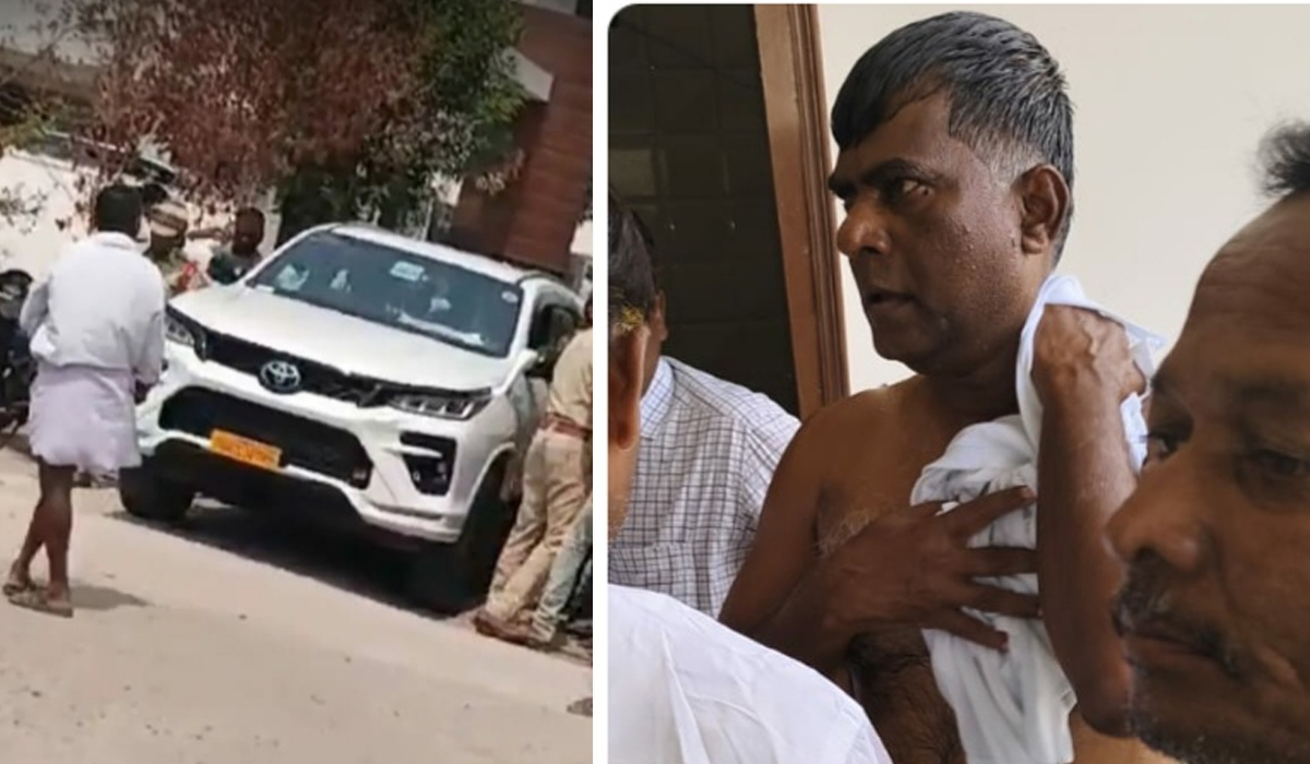 Wanaparthy | కాంగ్రెస్ ఎమ్మెల్యేపై డీజిల్, పెట్రోల్తో దాడికి యత్నం Wanaparthy | కాంగ్రెస్ ఎమ్మెల్యేపై డీజిల్, పెట్రోల్తో దాడికి యత్నం