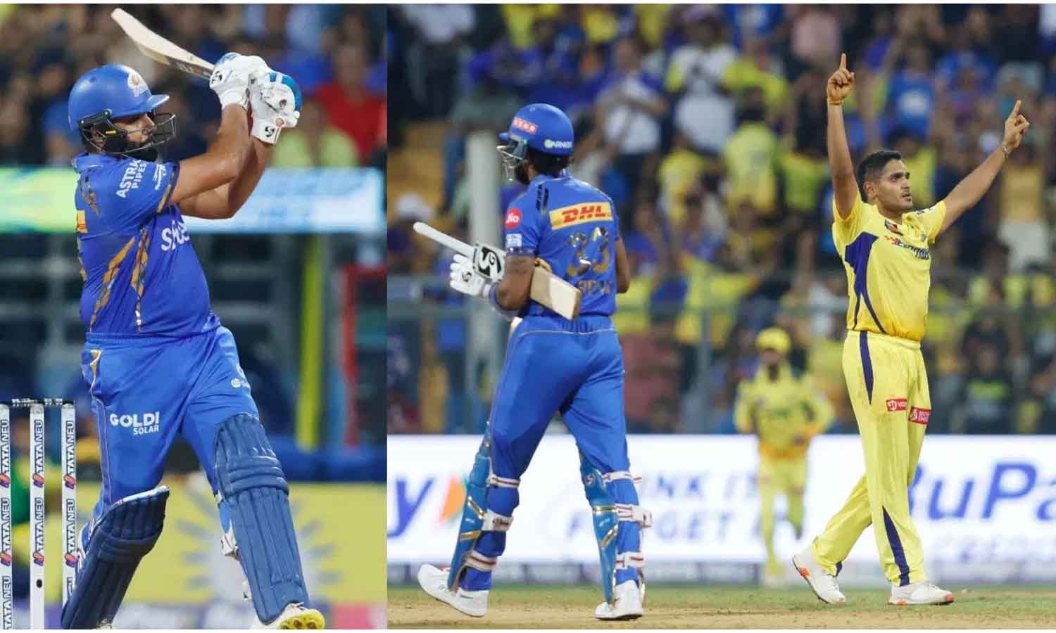CSK vs MI| ముంబై వర్సెస్ చెన్నై హై ఓల్టేజ్ మ్యాచ్..ధోని, రోహిత్ మెరుపులు..ముస్తాఫిజుర్ కళ్లు చెదిరే క్యాచ్ CSK vs MI| ముంబై వర్సెస్ చెన్నై హై ఓల్టేజ్ మ్యాచ్..ధోని, రోహిత్ మెరుపులు..ముస్తాఫిజుర్ కళ్లు చెదిరే క్యాచ్