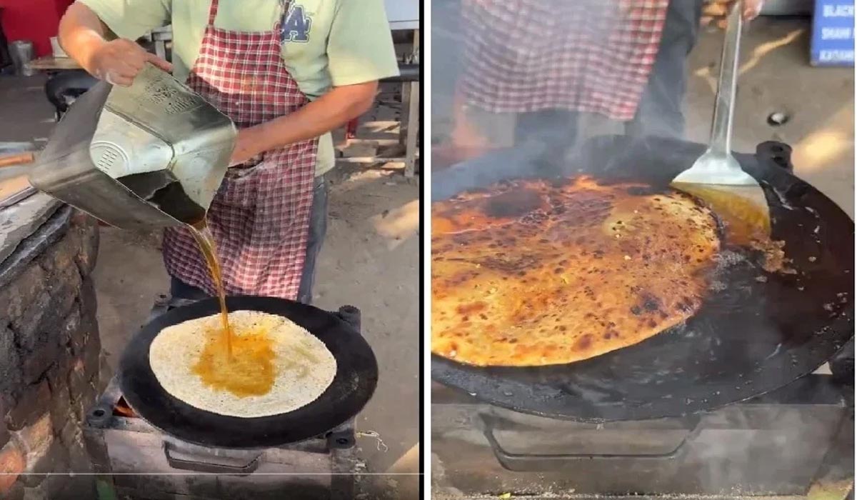 Diesel Paratha | పరాటాలందు డీజిల్ పరాటావేరయా..! సోషల్ మీడియాలో వీడియో వైరల్.. Diesel Paratha | పరాటాలందు డీజిల్ పరాటావేరయా..! సోషల్ మీడియాలో వీడియో వైరల్..