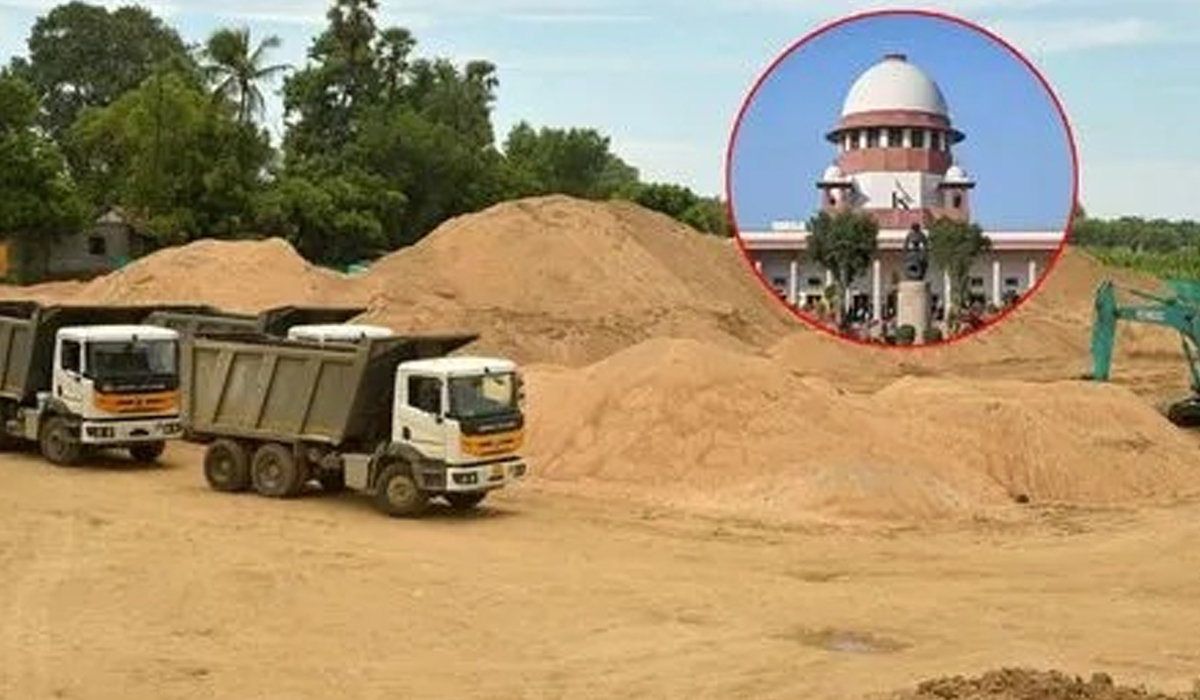 అక్రమ మైనింగ్ నిరోధానికి జిల్లా కమిటీలు.. ఏపీలో ఇసుక తవ్వకాలపై సుప్రీం కీలక ఆదేశాలు అక్రమ మైనింగ్ నిరోధానికి జిల్లా కమిటీలు.. ఏపీలో ఇసుక తవ్వకాలపై సుప్రీం కీలక ఆదేశాలు