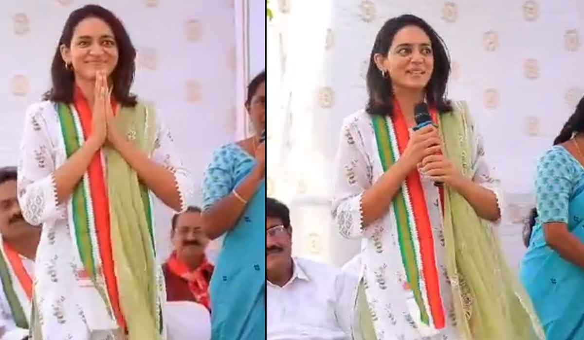 Aashrita|ఎన్నికల ప్రచారం కోసం ఖమ్మం వచ్చిన వెంకటేష్ కూతురు.. ఎవరి కోసం అంటే..! Aashrita|ఎన్నికల ప్రచారం కోసం ఖమ్మం వచ్చిన వెంకటేష్ కూతురు.. ఎవరి కోసం అంటే..!