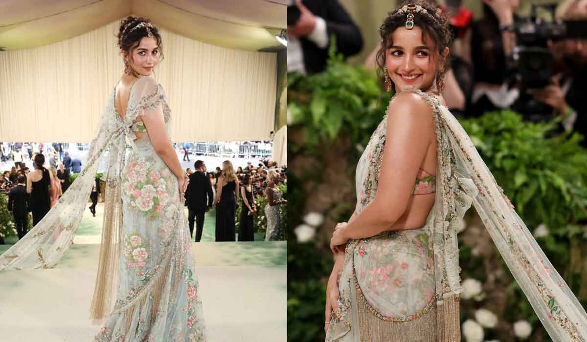Alia Bhatt|ఆర్ఆర్ఆర్ బ్యూటీ డ్రెస్ అదరహో.. ఈ డ్రెస్ కోసం 163 మంది.. 1905 గంటలు పనిచేశారా..! Alia Bhatt|ఆర్ఆర్ఆర్ బ్యూటీ డ్రెస్ అదరహో.. ఈ డ్రెస్ కోసం 163 మంది.. 1905 గంటలు పనిచేశారా..!