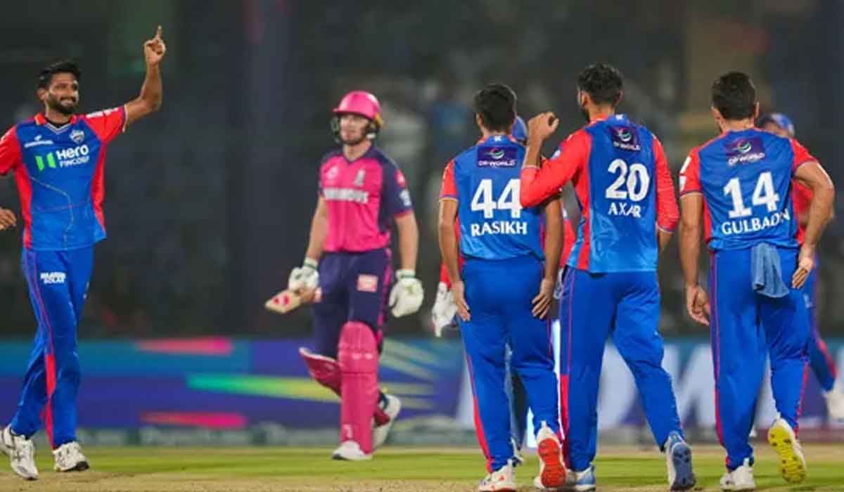 DC vs RR| ఢిల్లీ ప్లే ఆఫ్ ఆశలు సజీవం..గెలిచే మ్యాచ్లో ఓడిన ఆర్ఆర్ టీం DC vs RR| ఢిల్లీ ప్లే ఆఫ్ ఆశలు సజీవం..గెలిచే మ్యాచ్లో ఓడిన ఆర్ఆర్ టీం
