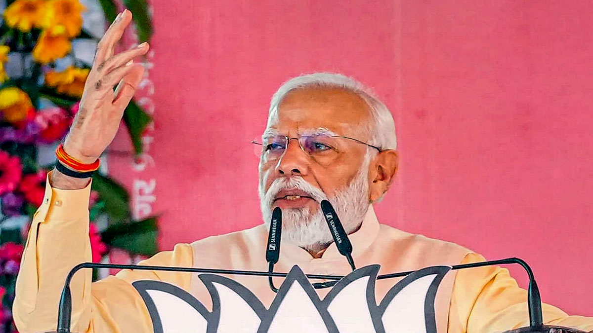 Narendra Modi | మోదీ ఉపన్యాసాల్లో ‘అబ్ కీ బార్.. చార్సౌ పార్’ ఎందుకు తగ్గింది? Narendra Modi | మోదీ ఉపన్యాసాల్లో ‘అబ్ కీ బార్.. చార్సౌ పార్’ ఎందుకు తగ్గింది?