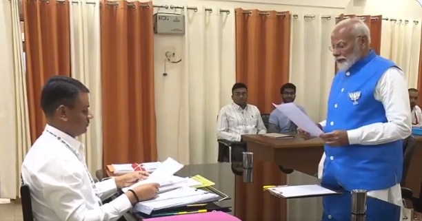 Narendra Modi | వారణాసిలో ప్రధాని మోదీ నామినేషన్ దాఖలు Narendra Modi | వారణాసిలో ప్రధాని మోదీ నామినేషన్ దాఖలు