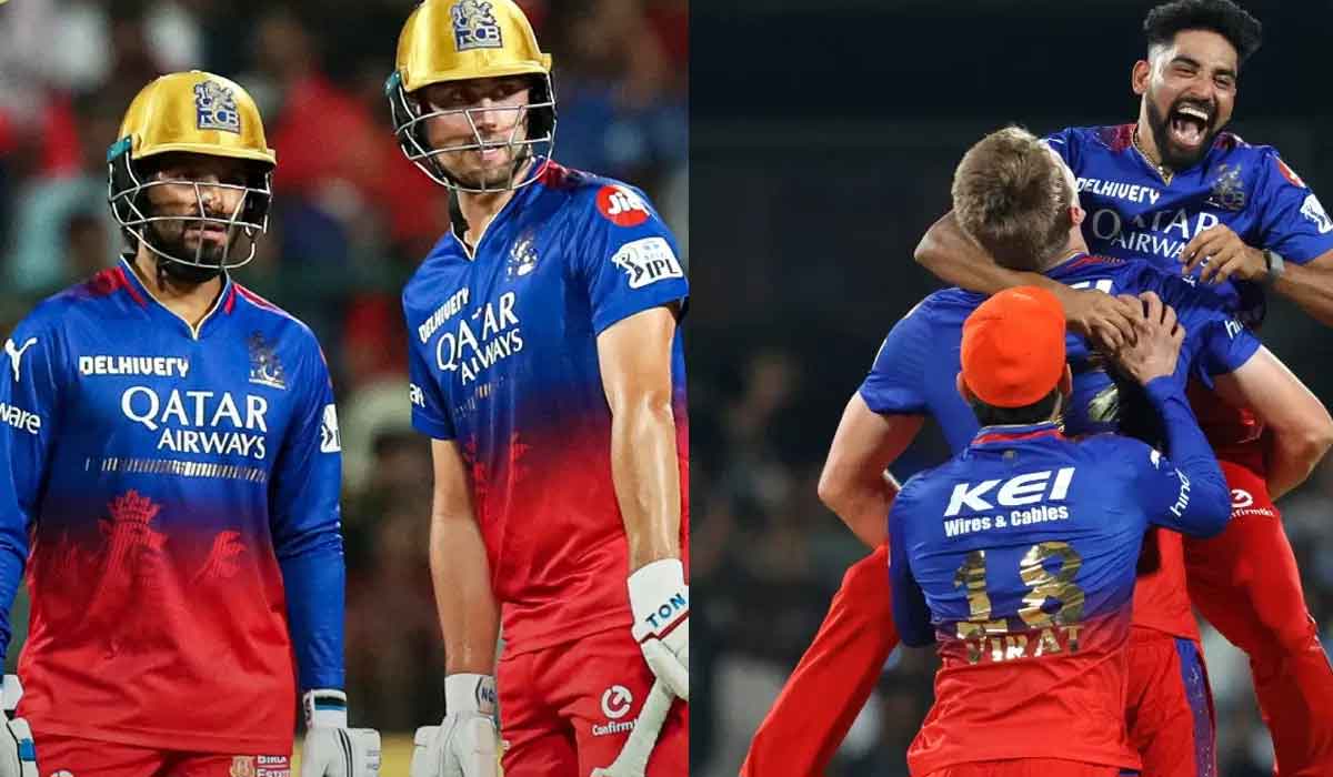 RCB vs DC| వరుస విజయాలతో దూసుకుపోతున్న ఆర్సీబీ.. ప్లేఆఫ్స్కి మరింత చేరువగా…! RCB vs DC| వరుస విజయాలతో దూసుకుపోతున్న ఆర్సీబీ.. ప్లేఆఫ్స్కి మరింత చేరువగా…!