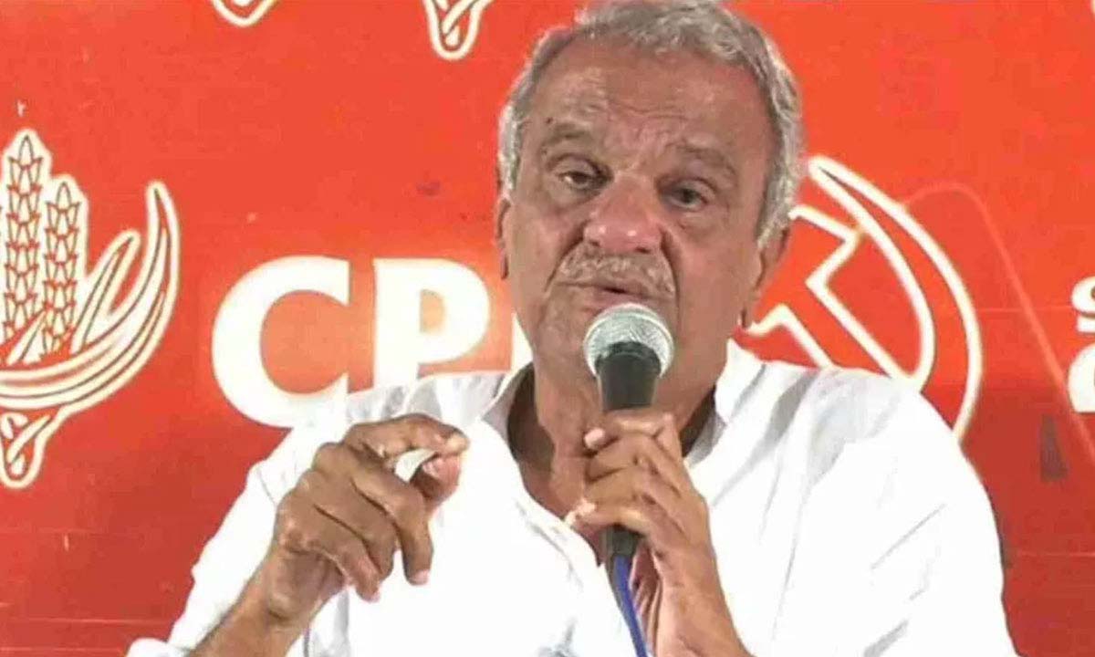 CPI Narayana | బంగ్లా పరిణామాలు ప్రధాని మోదీకి గుణపాఠం కావాలి: సీపీఐ నారాయణ CPI Narayana | బంగ్లా పరిణామాలు ప్రధాని మోదీకి గుణపాఠం కావాలి: సీపీఐ నారాయణ