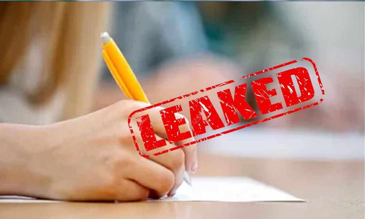 Paper leak | పరీక్షార్థులకు శాపంగా లీకేజీలు.. గత ఏడేళ్లలో ఎన్ని పేపర్లు లీక్ అయ్యాయో తెలిస్తే షాకే! Paper leak | పరీక్షార్థులకు శాపంగా లీకేజీలు.. గత ఏడేళ్లలో ఎన్ని పేపర్లు లీక్ అయ్యాయో తెలిస్తే షాకే!