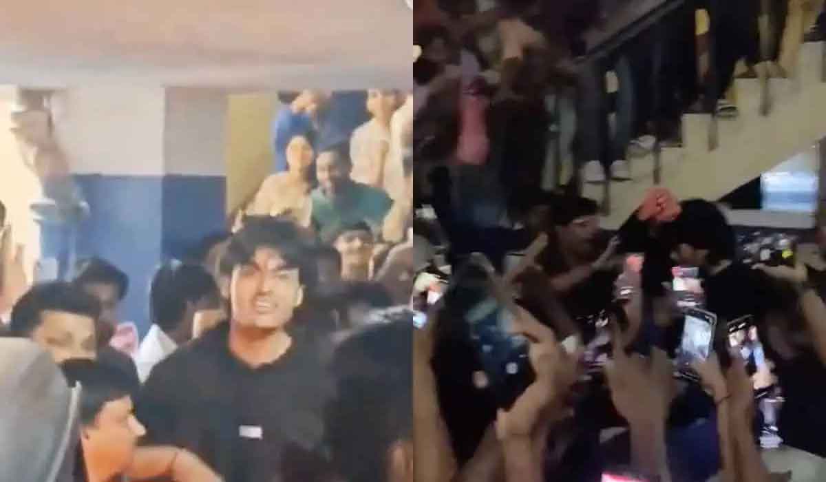 Akira Nandan| తమ్ముడు రీరిలీజ్.. సందడి అంతా పవన్ కళ్యాణ్ తనయుడిదే..! Akira Nandan| తమ్ముడు రీరిలీజ్.. సందడి అంతా పవన్ కళ్యాణ్ తనయుడిదే..!