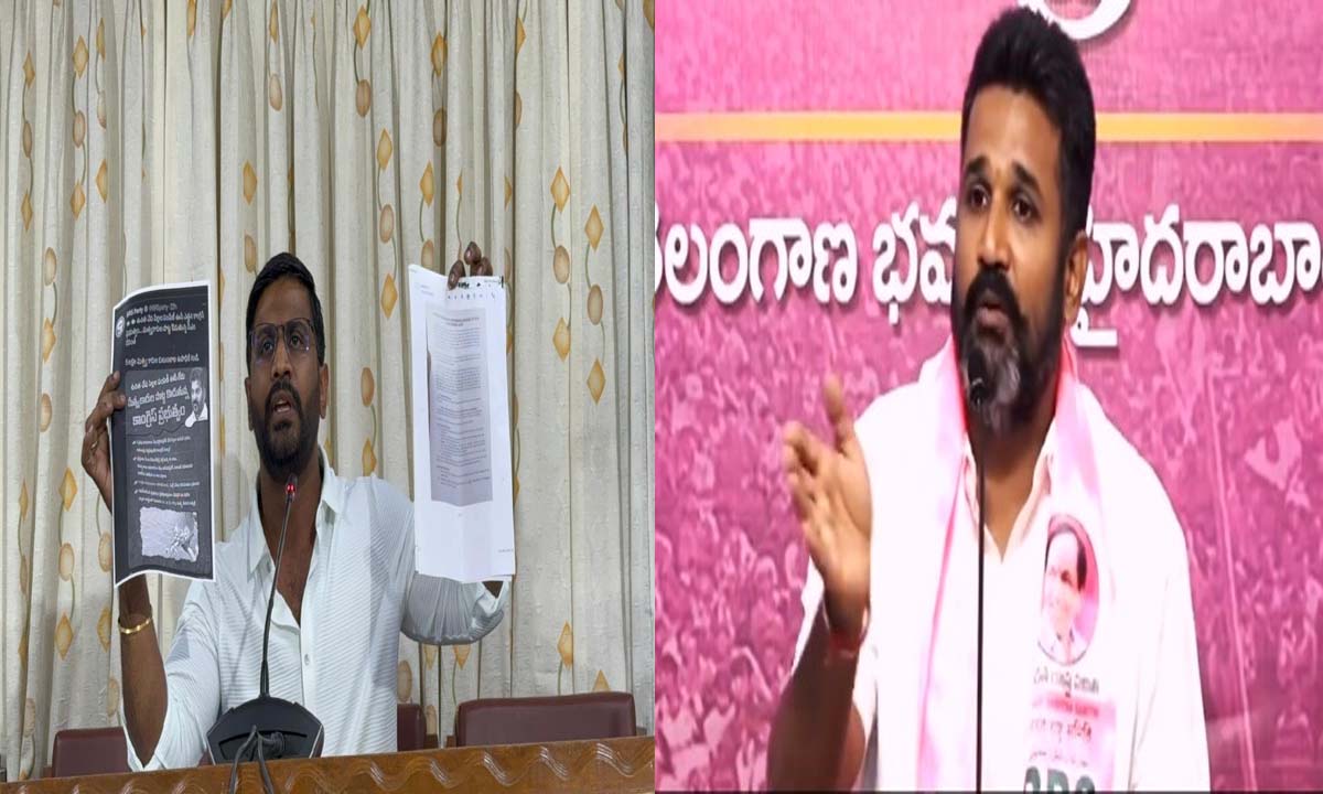అటు క్రిశాంక్…ఇటు బల్మూరి … జీవోలపై పరస్పర ఆరోపణలు అటు క్రిశాంక్…ఇటు బల్మూరి … జీవోలపై పరస్పర ఆరోపణలు