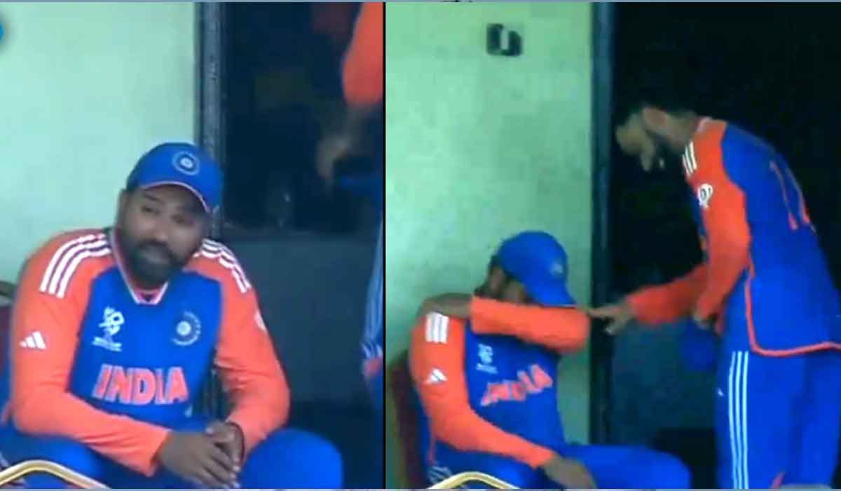 Rohit Sharma| టీమిండియా ఫైనల్కి వెళ్లడంతో కన్నీరు పెట్టుకున్న రోహిత్ శర్మ.. వీడియో వైరల్ Rohit Sharma| టీమిండియా ఫైనల్కి వెళ్లడంతో కన్నీరు పెట్టుకున్న రోహిత్ శర్మ.. వీడియో వైరల్