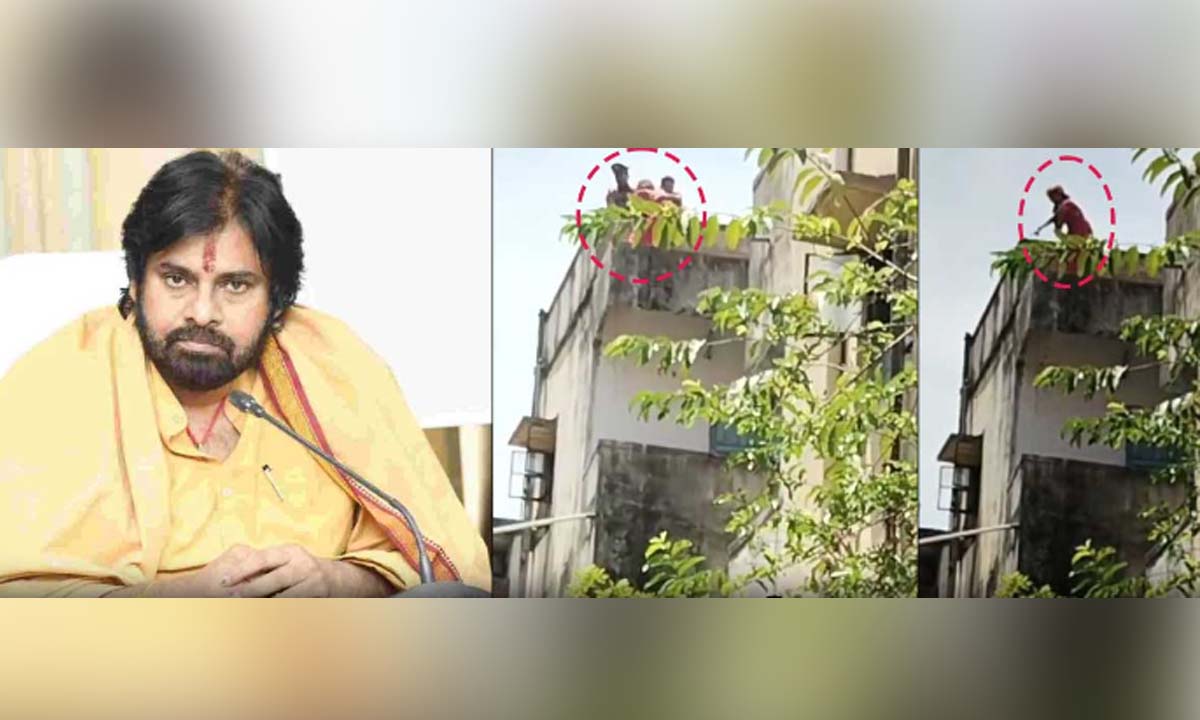 ఏపీ డిప్యూటీ సీఎం పవన్ కళ్యాణ్ క్యాంప్ ఆఫీస్ ఎదుట మహిళ ఆత్మహత్యాయత్నం ఏపీ డిప్యూటీ సీఎం పవన్ కళ్యాణ్ క్యాంప్ ఆఫీస్ ఎదుట మహిళ ఆత్మహత్యాయత్నం