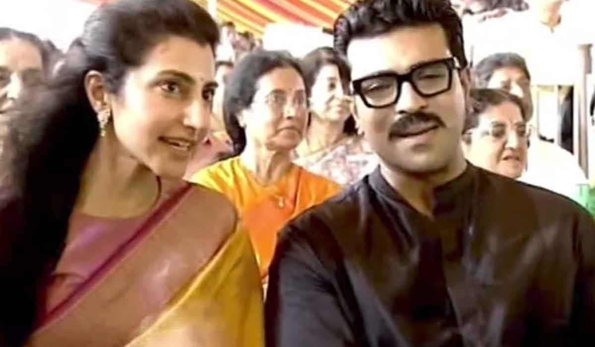 Ram Charan| బాలయ్య కూతురితో మెగాస్టార్ తనయుడు.. ఫ్రేమ్ అదిరిపోలా..! Ram Charan| బాలయ్య కూతురితో మెగాస్టార్ తనయుడు.. ఫ్రేమ్ అదిరిపోలా..!
