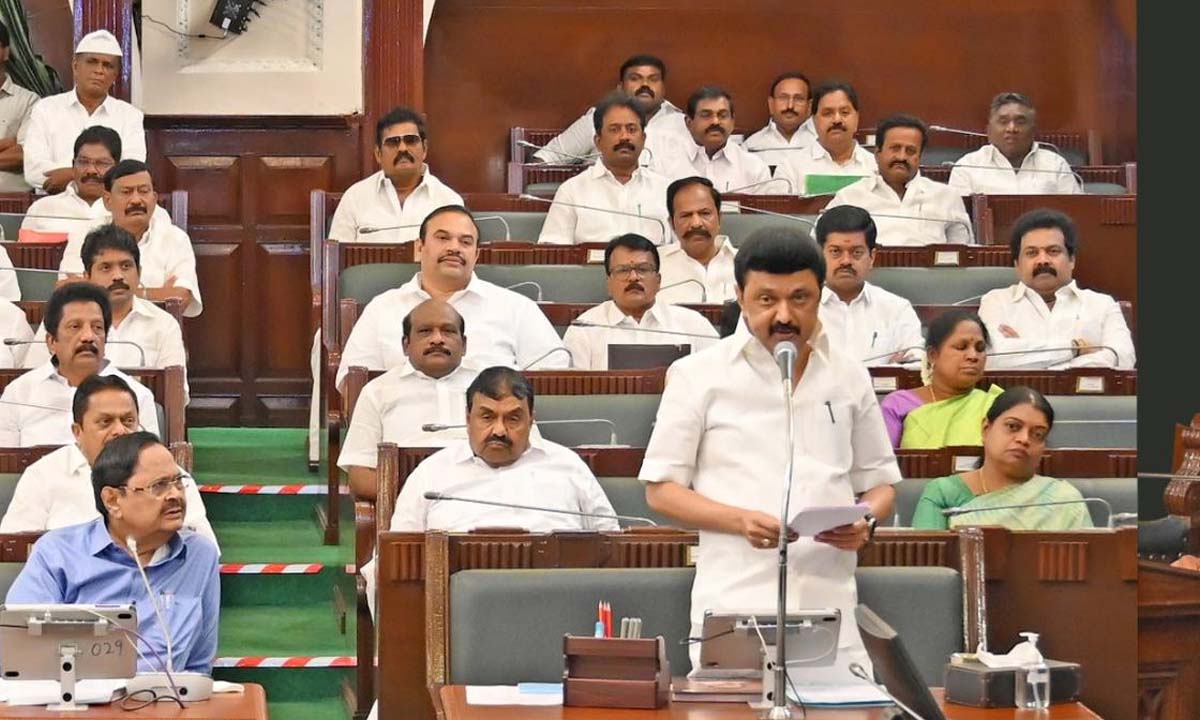 కులగణన నిర్వహించాలని కేంద్రాన్ని కోరుతూ … తమిళనాడు అసెంబ్లీ ఏకగ్రీవ తీర్మానం కులగణన నిర్వహించాలని కేంద్రాన్ని కోరుతూ … తమిళనాడు అసెంబ్లీ ఏకగ్రీవ తీర్మానం