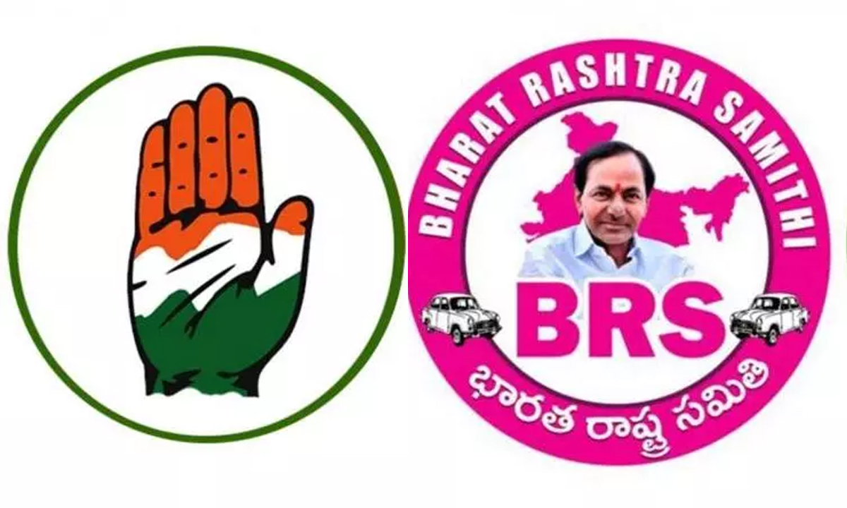 BRS vs Congress | మూసీ అంచనాల పెంపుపై బీఆరెస్, కాంగ్రెస్ ట్వీట్ల యుద్ధం BRS vs Congress | మూసీ అంచనాల పెంపుపై బీఆరెస్, కాంగ్రెస్ ట్వీట్ల యుద్ధం