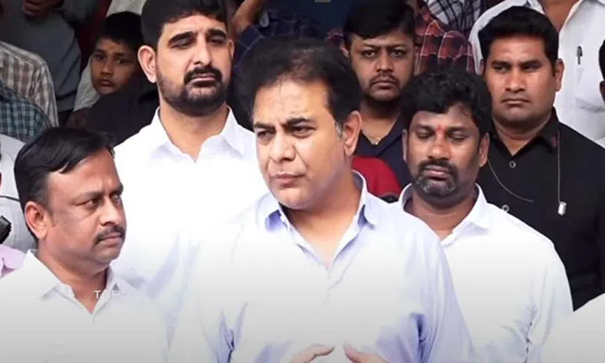 KTR | రెండు లక్షల ఉద్యోగాల హామీలతో కాంగ్రెస్ మోసం:కేటీఆర్ KTR | రెండు లక్షల ఉద్యోగాల హామీలతో కాంగ్రెస్ మోసం:కేటీఆర్