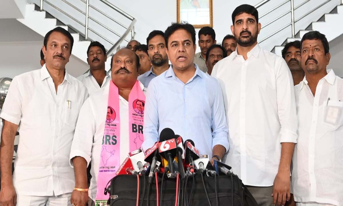 KTR | కేంద్ర బడ్జెట్లో తెలంగాణకు మరోసారి గుండు సున్నానే : కేటీఆర్ KTR | కేంద్ర బడ్జెట్లో తెలంగాణకు మరోసారి గుండు సున్నానే : కేటీఆర్