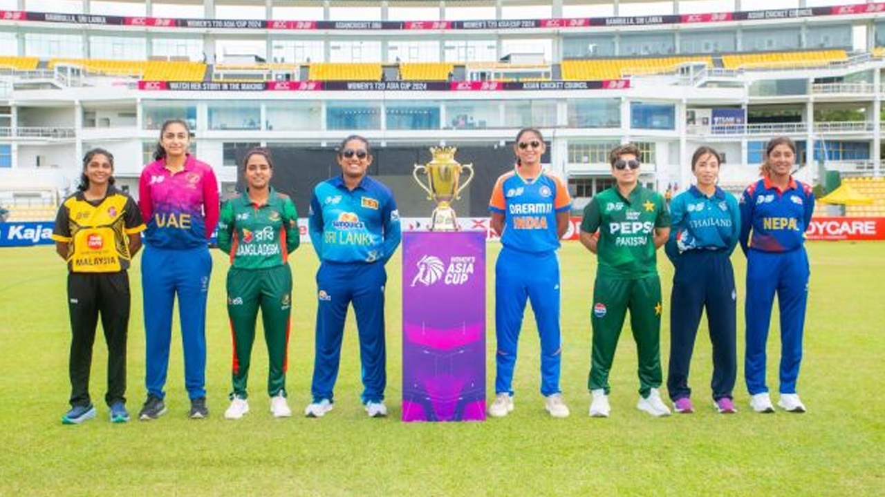 Women’s asia cup 2024 | ఇవాళ్టి నుంచే మహిళల ఆసియా కప్.. తొలి మ్యాచ్లో తలపడేది వీరే..! Women’s asia cup 2024 | ఇవాళ్టి నుంచే మహిళల ఆసియా కప్.. తొలి మ్యాచ్లో తలపడేది వీరే..!