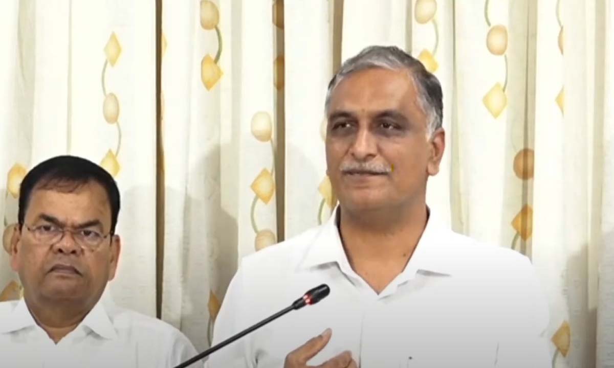 Harish Rao | ఓట్ల ముందు గ్యారెంటీల గారడీ ,గెలిచిన తర్వాత అంకెల గారడీ … మాజీ మంత్రి హరీశ్రావు విమర్శలు Harish Rao | ఓట్ల ముందు గ్యారెంటీల గారడీ ,గెలిచిన తర్వాత అంకెల గారడీ … మాజీ మంత్రి హరీశ్రావు విమర్శలు