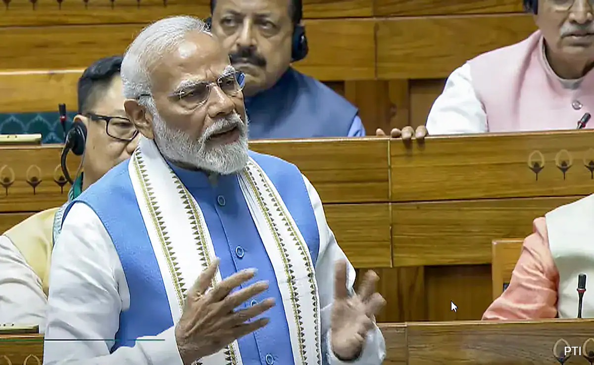 Parliament Session 2024 | లోక్సభలో మోదీ రాజకీయ సమాధానం Parliament Session 2024 | లోక్సభలో మోదీ రాజకీయ సమాధానం