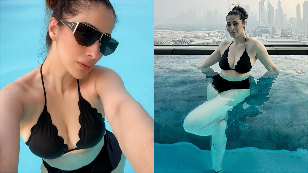 Raai Laxmi | బ్లాక్ బికినీలో రాయ్ లక్ష్మి మెరిసే అందాలు.. మళ్ళీ షాక్ ఇచ్చిందిగా!