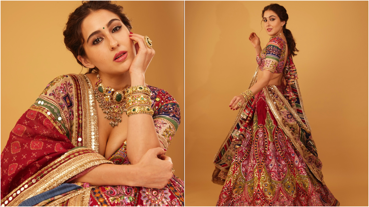 Sara Ali Khan | చీరలో గ్లామర్ మెరుపులు, సారా అలీ ఖాన్ ఫోజులు చూస్తే మతి పోవాల్సిందే