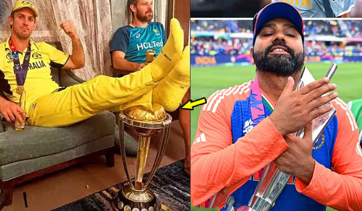 T20 World Cup| వరల్డ్ కప్కి ఇవ్వాల్సిన గౌరవం ఇది.. ఆస్ట్రేలియా ప్లేయర్కి నెటిజన్ల చురకలు T20 World Cup| వరల్డ్ కప్కి ఇవ్వాల్సిన గౌరవం ఇది.. ఆస్ట్రేలియా ప్లేయర్కి నెటిజన్ల చురకలు