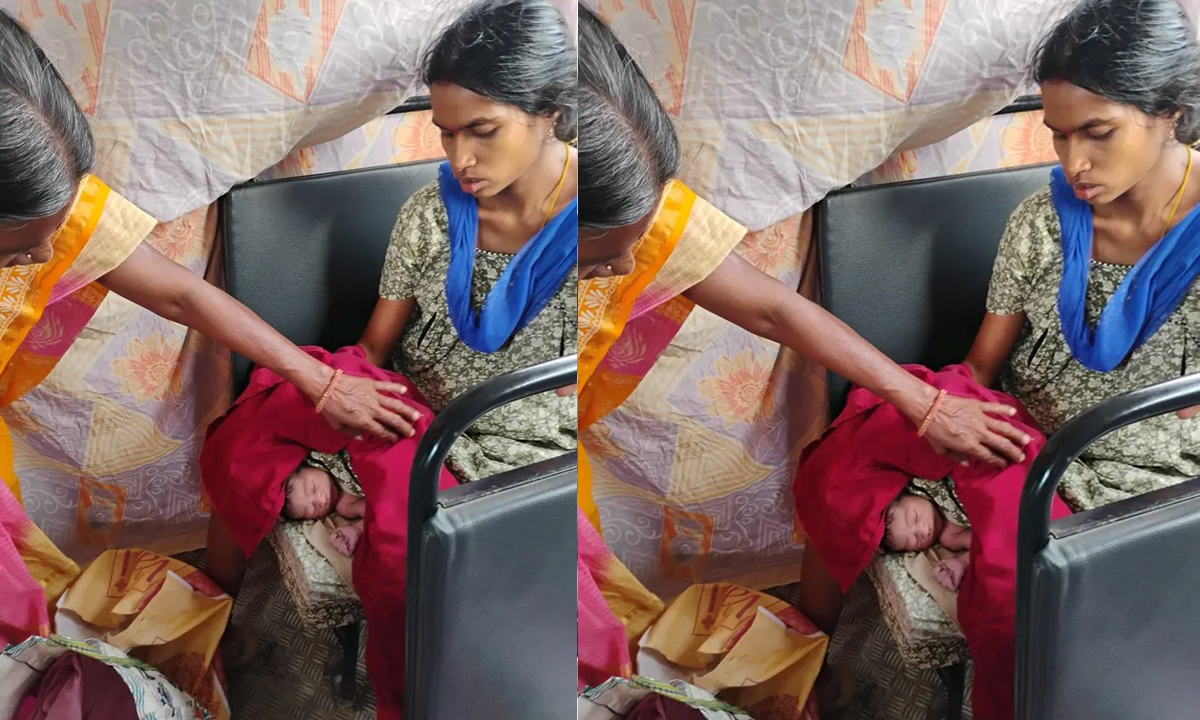 బస్సులోనే ప్రసవం.. మహిళా కండక్టర్ మానవత్వం.. తల్లి బిడ్డా క్షేమం బస్సులోనే ప్రసవం.. మహిళా కండక్టర్ మానవత్వం.. తల్లి బిడ్డా క్షేమం