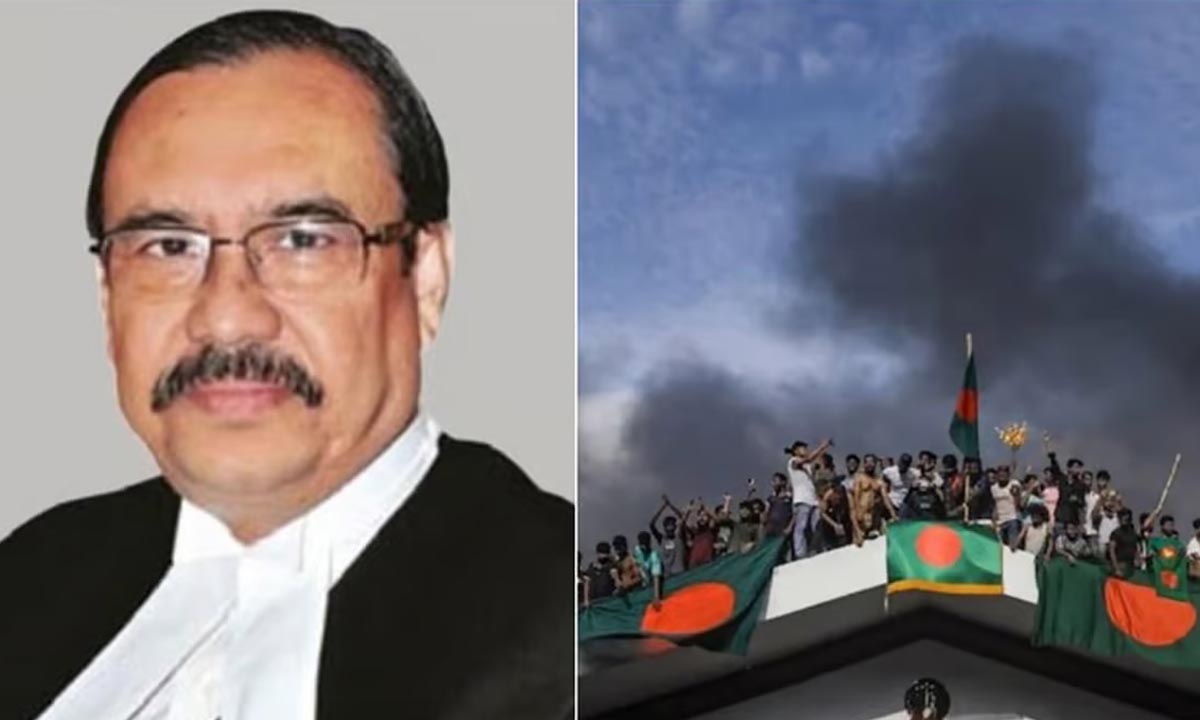 Bangladesh Chief Justice Obaidul Hassan । విద్యార్థుల అల్టిమేటంతో బంగ్లాదేశ్ చీఫ్ జస్టిస్ ఒబైదుల్ హసన్ రాజీనామా Bangladesh Chief Justice Obaidul Hassan । విద్యార్థుల అల్టిమేటంతో బంగ్లాదేశ్ చీఫ్ జస్టిస్ ఒబైదుల్ హసన్ రాజీనామా