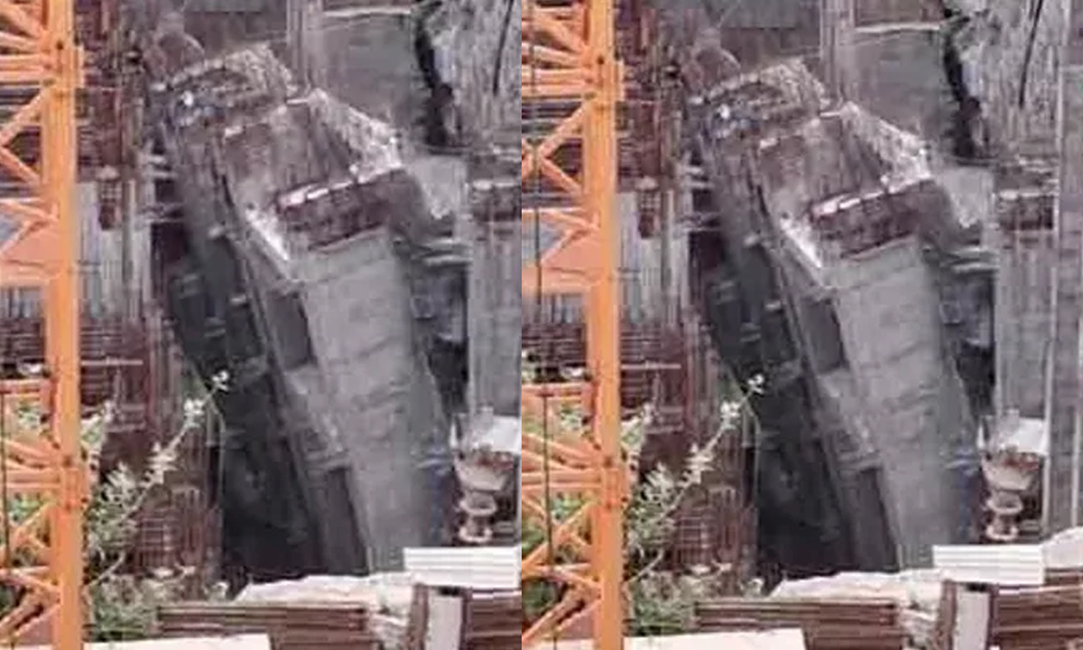 Sunkishala Pump House | కూలిన సుంకిశాల పంప్ హౌస్ రిటైనింగ్ వాల్.. Sunkishala Pump House | కూలిన సుంకిశాల పంప్ హౌస్ రిటైనింగ్ వాల్..