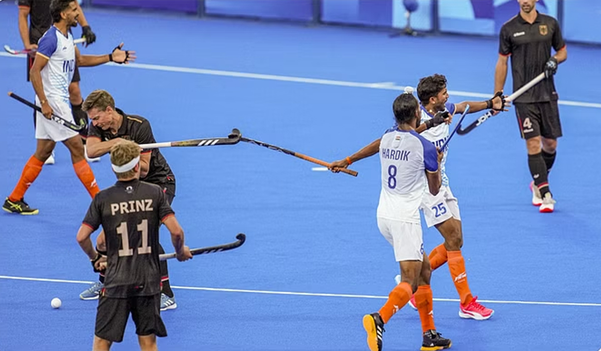 Olympics 2024 | నిరాశ మిగిల్చిన టీమిండియా.. సెమీస్లో జర్మనీపై భారత జట్టు పరాజయం Olympics 2024 | నిరాశ మిగిల్చిన టీమిండియా.. సెమీస్లో జర్మనీపై భారత జట్టు పరాజయం