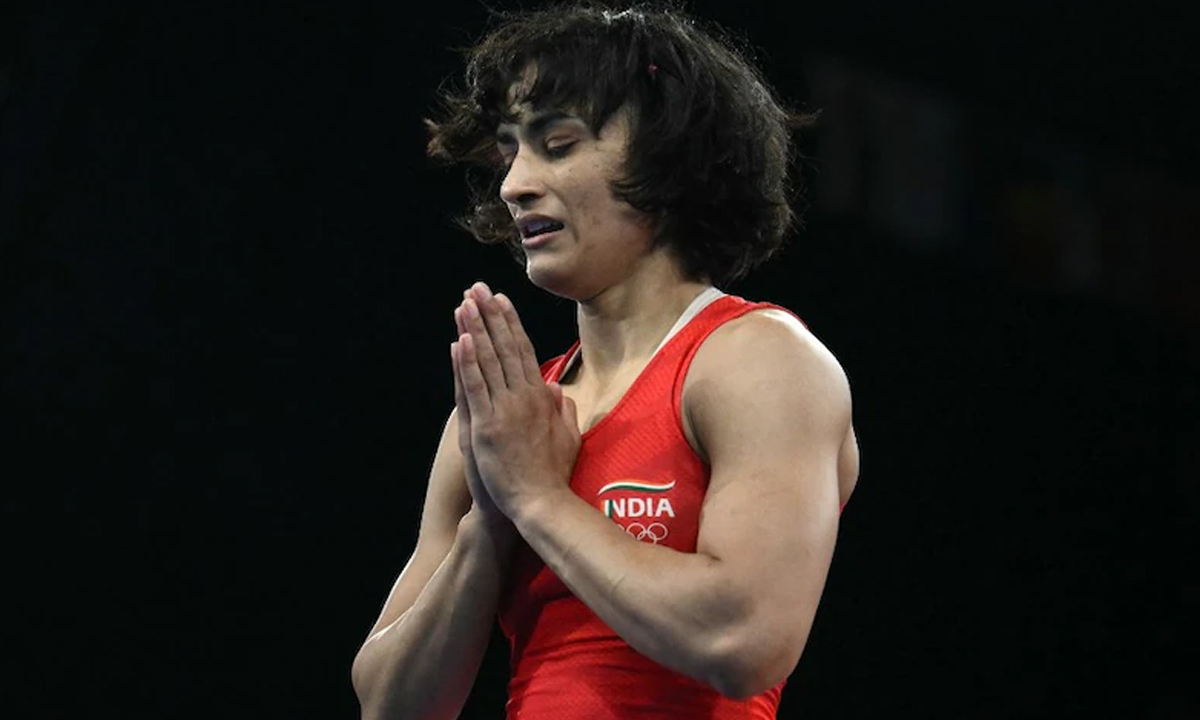 Vinesh Phogat | రెజ్లర్ వినేశ్ ఫోగట్ అప్పీల్పై ముగిసిన విచారణ..! నిర్ణయం ప్రకటించనున్న ఆర్బిట్రేటర్ Vinesh Phogat | రెజ్లర్ వినేశ్ ఫోగట్ అప్పీల్పై ముగిసిన విచారణ..! నిర్ణయం ప్రకటించనున్న ఆర్బిట్రేటర్