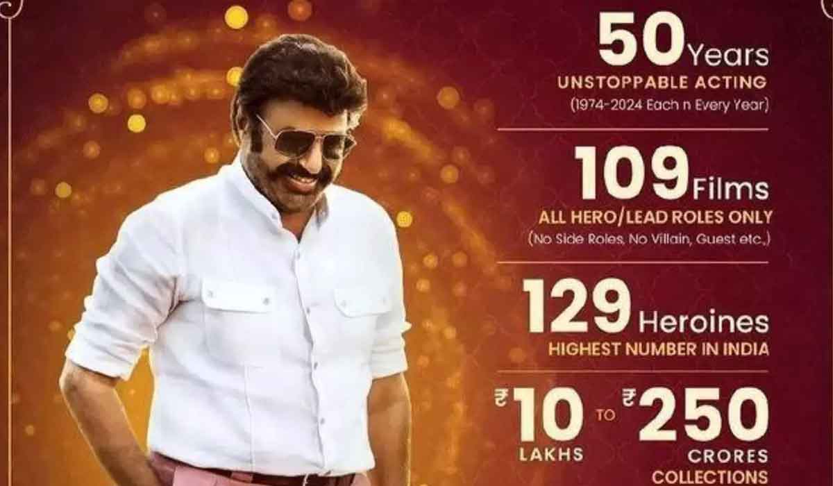 Bala Krishna| బాలకృష్ణ గోల్డెన్ జూబ్లీ ఈవెంట్.. ఎప్పుడు, ఎక్కడ, ఎవరెవరు వస్తారు..! Bala Krishna| బాలకృష్ణ గోల్డెన్ జూబ్లీ ఈవెంట్.. ఎప్పుడు, ఎక్కడ, ఎవరెవరు వస్తారు..!