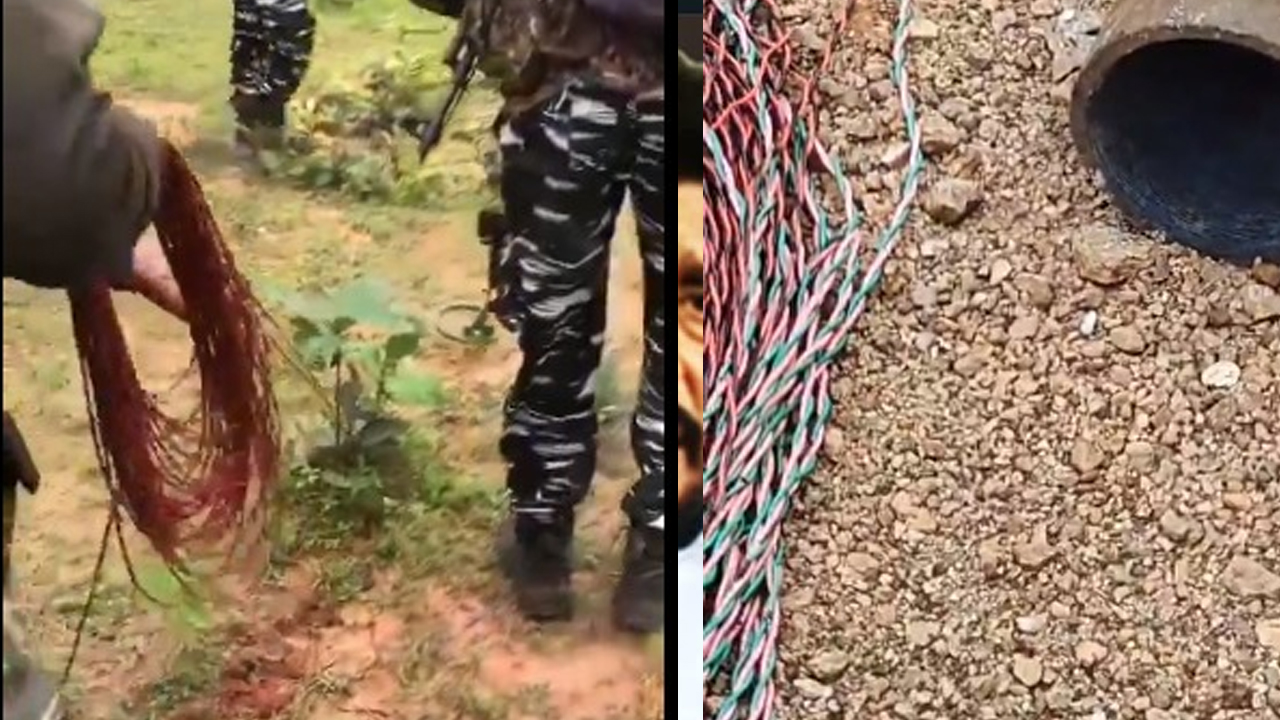 Chhattisgarh | బీజాపూర్ జిల్లాలో జవాన్లకు తప్పిన ప్రమాదం Chhattisgarh | బీజాపూర్ జిల్లాలో జవాన్లకు తప్పిన ప్రమాదం