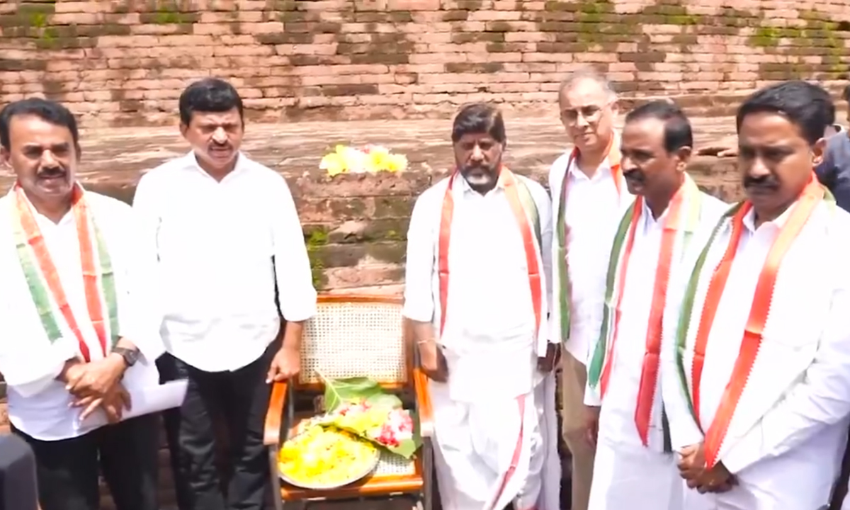 Deputy CM Bhatti | పర్యాటక కేంద్రంగా నేలకొండపల్లి బౌద్ధ స్థూపం: డిప్యూటీ సీఎం భట్టి, Deputy CM Bhatti | పర్యాటక కేంద్రంగా నేలకొండపల్లి బౌద్ధ స్థూపం: డిప్యూటీ సీఎం భట్టి,