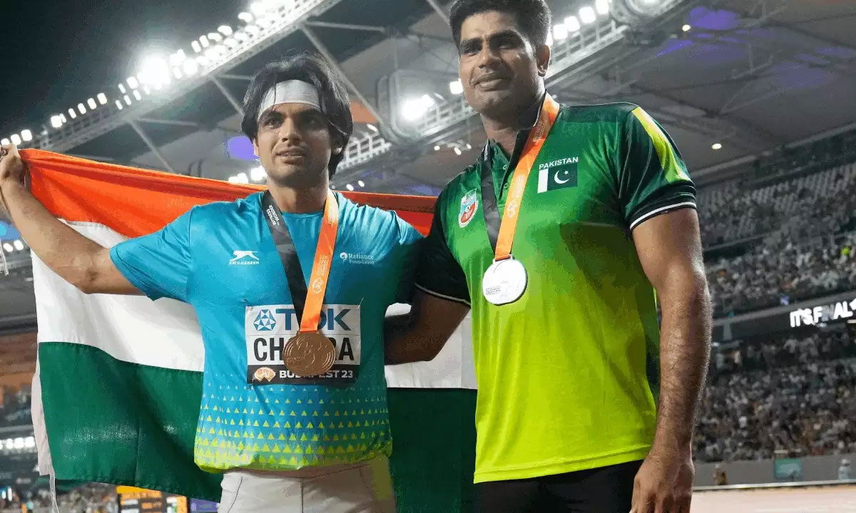 paris olympics 2024 |ఈ సారి రజతంతో సరిపెట్టుకున్న బల్లెం వీరుడు.. ప్రధాని మోదీ ప్రశంసలు paris olympics 2024 |ఈ సారి రజతంతో సరిపెట్టుకున్న బల్లెం వీరుడు.. ప్రధాని మోదీ ప్రశంసలు