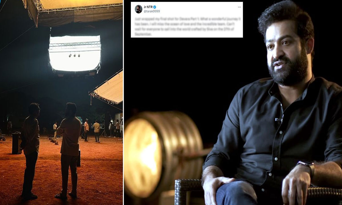 NTR|ఆ ఫొటో షేర్ చేస్తూ దేవర మూవీకి సంబంధించి క్రేజీ అప్డేట్ ఇచ్చిన ఎన్టీఆర్…! NTR|ఆ ఫొటో షేర్ చేస్తూ దేవర మూవీకి సంబంధించి క్రేజీ అప్డేట్ ఇచ్చిన ఎన్టీఆర్…!
