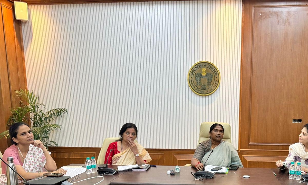 Minister Sitakka | మహిళల భద్రత కోసం స్పెషల్ డ్రైవ్ : మంత్రి సీతక్క Minister Sitakka | మహిళల భద్రత కోసం స్పెషల్ డ్రైవ్ : మంత్రి సీతక్క