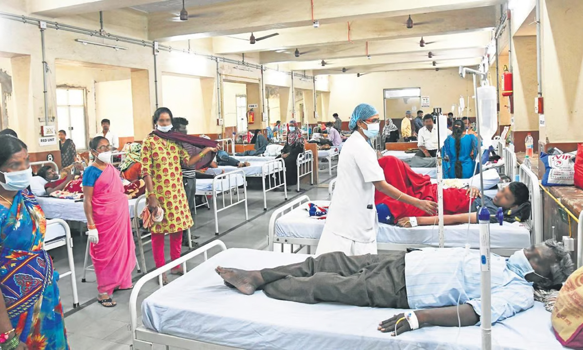 health emergency । తెలంగాణలో 2.93 లక్షల మందికి విష జ్వరాలు.. హెల్త్ ఎమర్జెన్సీ ప్రకటించాలన్న సీపీఎం health emergency । తెలంగాణలో 2.93 లక్షల మందికి విష జ్వరాలు.. హెల్త్ ఎమర్జెన్సీ ప్రకటించాలన్న సీపీఎం