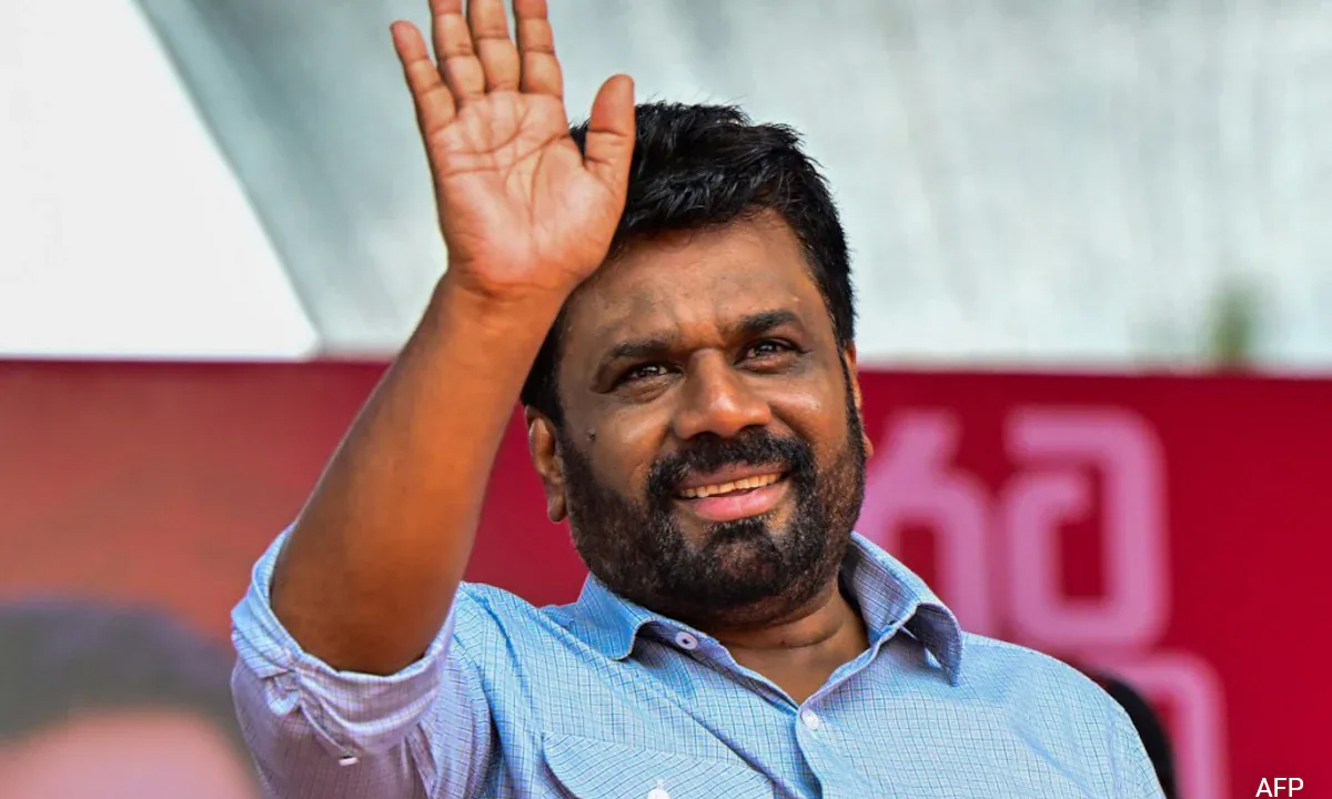 SRI LANKA POLL । శ్రీలంక అధ్యక్ష ఎన్నికల్లో మార్క్సిస్టు నేత దిస్సనాయకే ఘన విజయం SRI LANKA POLL । శ్రీలంక అధ్యక్ష ఎన్నికల్లో మార్క్సిస్టు నేత దిస్సనాయకే ఘన విజయం