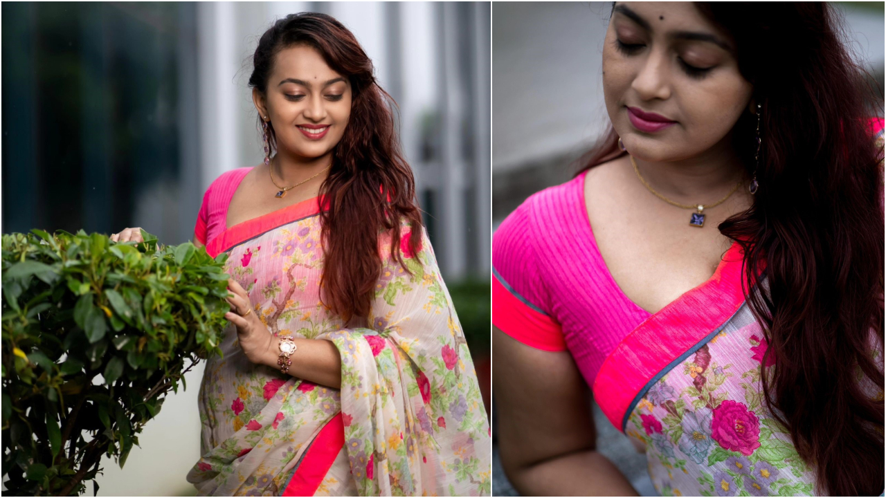 Ester Noronha | చీరకట్టులో కుర్రకారు మతి పోగొడుతున్న ఎస్తేర్ నోరోన్హా