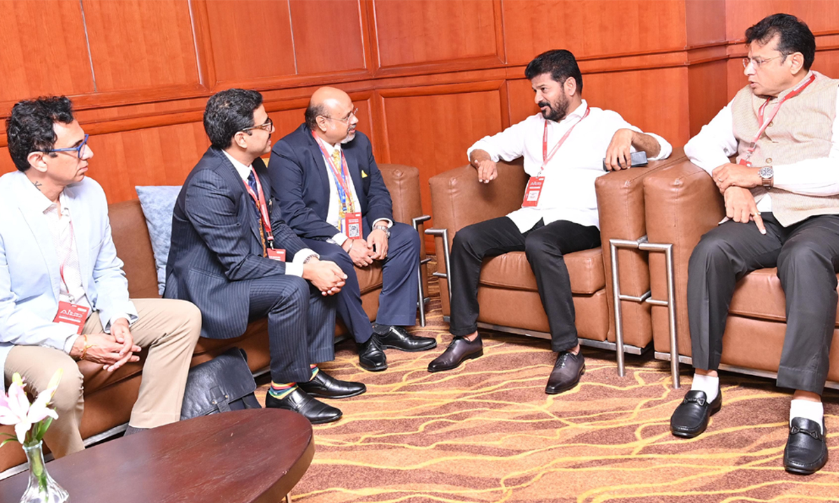 AI Global Summit । సవాళ్లను స్వీకరిస్తాం.. భవిష్యత్తును సృష్టిస్తాం: ఏఐ గ్లోబల్ సమ్మిట్లో సీఎం రేవంత్రెడ్డి AI Global Summit । సవాళ్లను స్వీకరిస్తాం.. భవిష్యత్తును సృష్టిస్తాం: ఏఐ గ్లోబల్ సమ్మిట్లో సీఎం రేవంత్రెడ్డి
